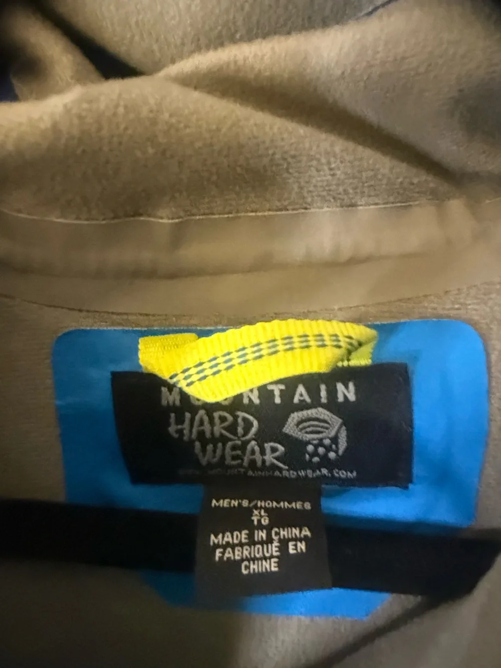 Mountain Hardwear Trinity Jacket Dry-Q Core Waterproof Softshell Men’s Teal XL